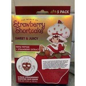STRAWBERRY SHORTCAKE  Berry Face Mask Strawberry‎ Stocking Stuffers Girlhoodcore